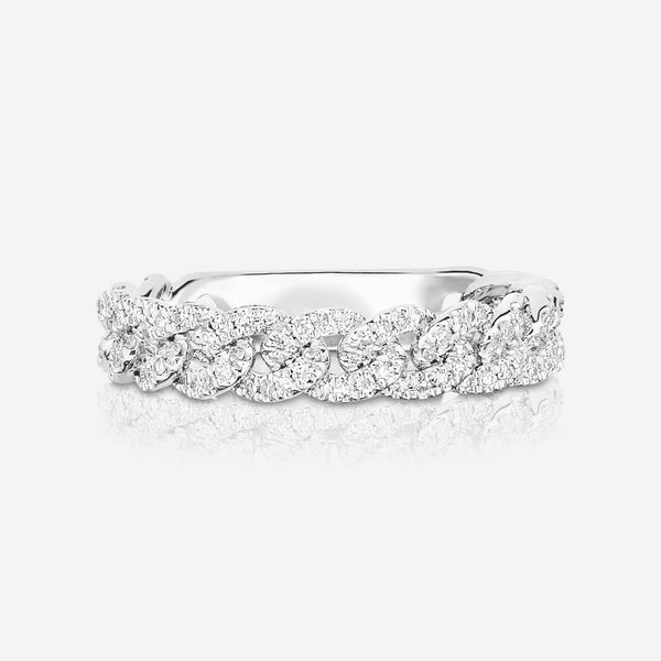 Dainty Tiny Freshwater Pearl Thin Chain Ring – IB Jewelry